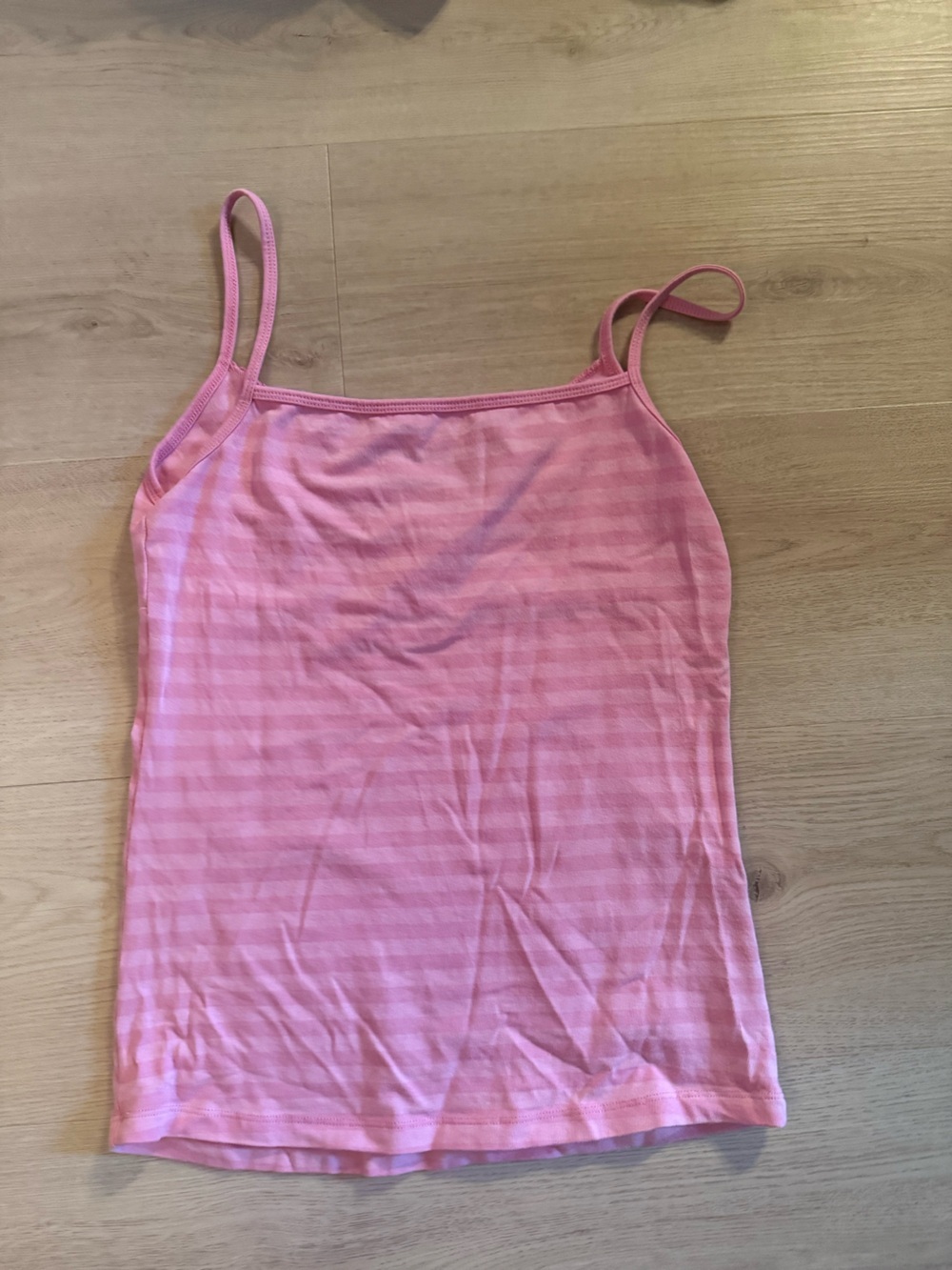 BRANDY MELVILLE pink stripped tank top - Picture 3 of 3